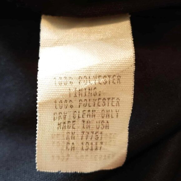 Vintage Betsey Johnson New York 90s Black Floral Red Rose Milkmaid Slip Dress S - Picture 15 of 15